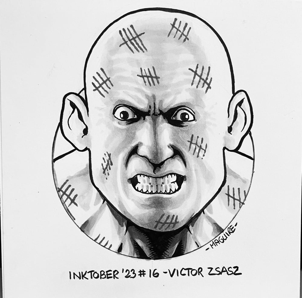 Image of INKTOBER Victor Zsasz