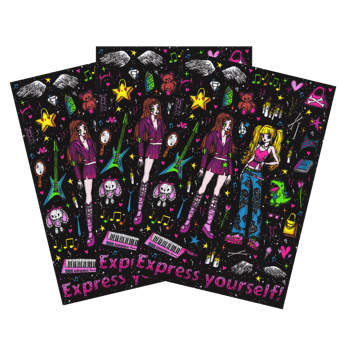 Express Yourself! Sticker Sheet