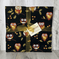 Image 1 of LEAF INTO AUTUMN 10" sq 42 pc/pk by Kanvas Studio for Benartex