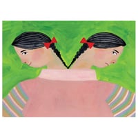 Sisters 5x7" Print