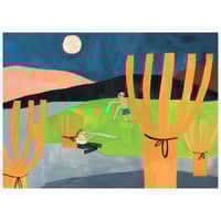 Matcha Lake 5x7" Print