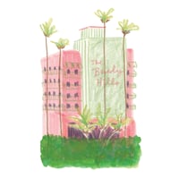 Beverly Hills Hotel 4x6" Print