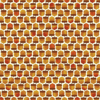 Image 3 of LEAF INTO AUTUMN 10" sq 42 pc/pk by Kanvas Studio for Benartex