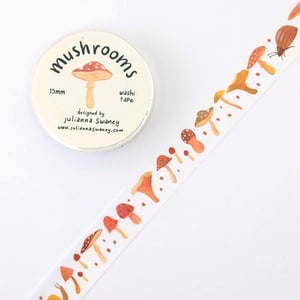 Image of Mushrooms Washi Tape