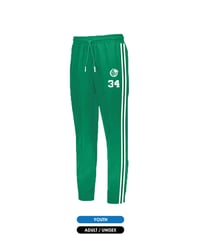 Personalized Warmup Pants - Green
