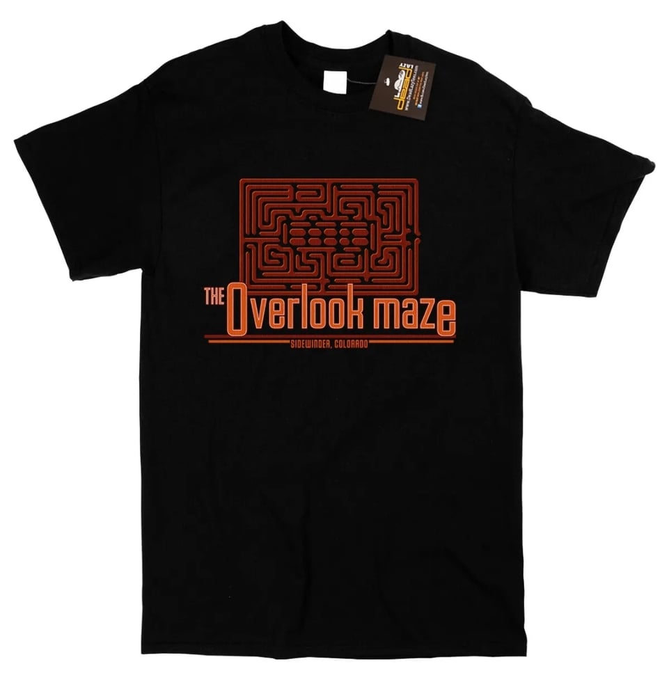 Image of Overlook Hotel Maze T Shirt - Inspired by The Shining