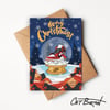Christmas bauble Sneaker Card A5 