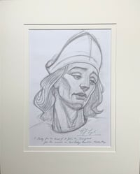 Image 2 of Study for St John, the Evangelist, for the Knock Mosaic