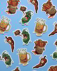 Image 1 of Happy Hour - 4 stickers 
