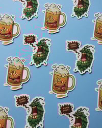 Image 5 of Happy Hour - 4 stickers 