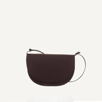 Image 1 of Soma half moon bag dark wood