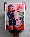 "COP CATHY Street Art Style"  Extremely Limited Giclee Print