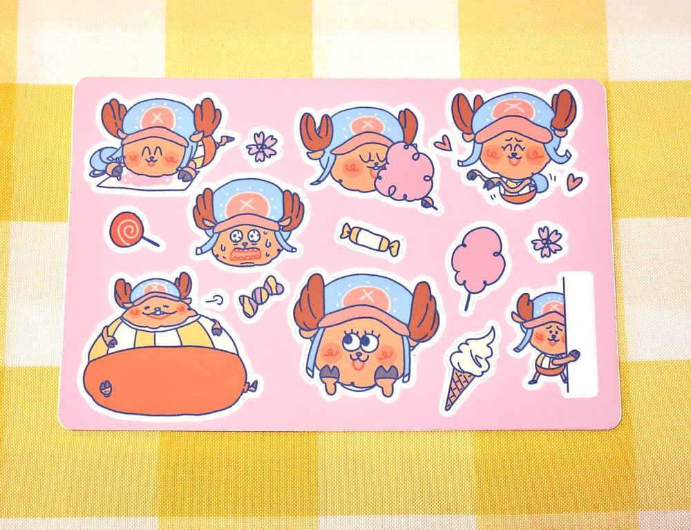 Chopper Vinyl Sticker Sheet | limpachi