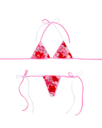 Image 1 of Kaw x bape pink bikini