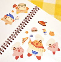 Image 4 of Kirby Cafe Sticker Book