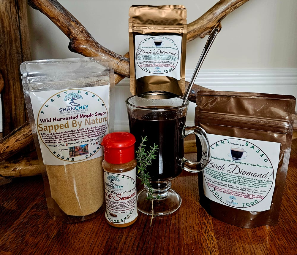 WILD MEDICINAL MUSHROOMS: Lion's Mane-Chaga-Turkey Tail-Maitake-Cordyceps (Himalayan Viagra). DNA.