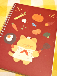 Image 1 of Chef Cat Sticker Book