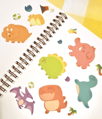 Image 3 of Dinosaur Sticker Book