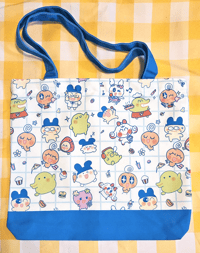 Image 3 of Tamagotchi Zipper Tote Bag