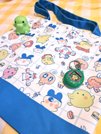 Image 1 of Tamagotchi Zipper Tote Bag