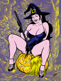 Image 3 of WITCHY-POO Silkscreen Print 