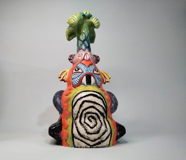 Image of IT GREW A TREE, CERAMIC ONE OFF FUGURE