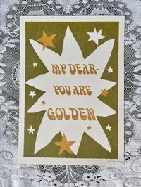 Image 4 of You Are Golden Print