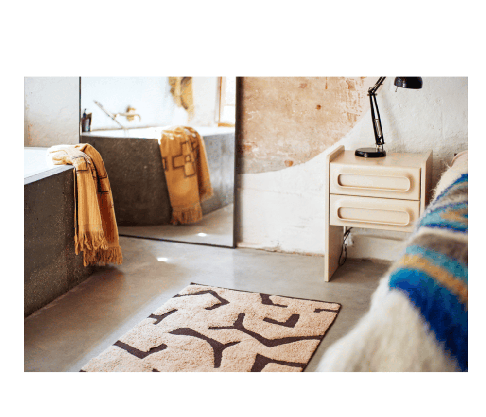Image of Bath mat interplay by Hkliving