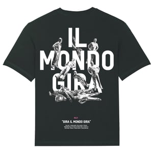 T-SHIRT "GIRA IL MONDO GIRA" BLACK