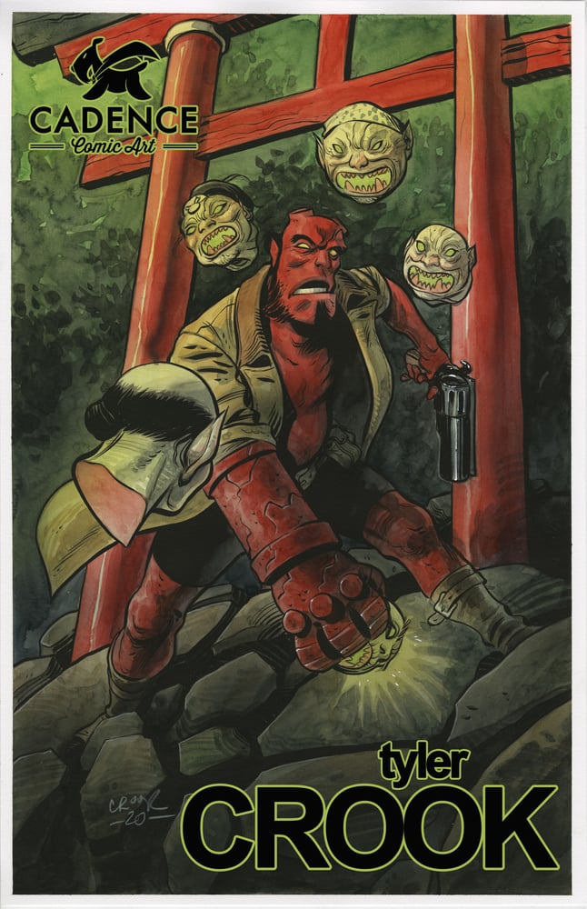 Image of Tyler Crook Cover Quality Commissions (Mail Order) List Opens Monday 10/23 at 2PM EST