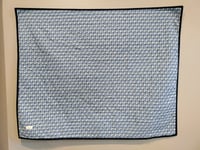 Image 2 of Navy & Sky Blue Quilt 