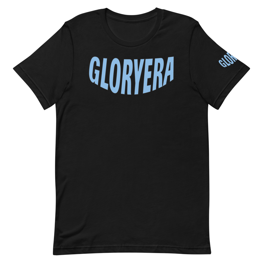 Image of GLORYERA® CREW TEE (BLACK/UNIV.  BLUE)