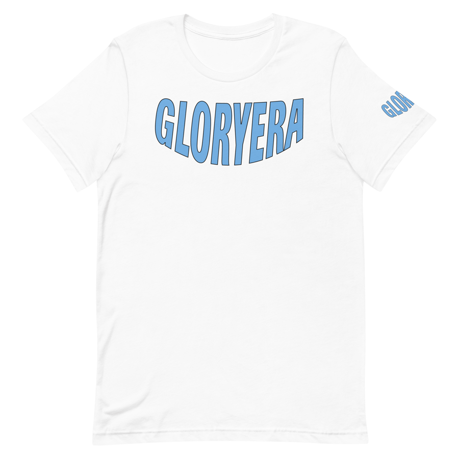 Image of GLORYERA® CREW TEE (WHITE/UNIV. BLUE)