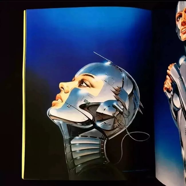 Sexy Robot By Hajime Sorayama Fetishmag 4782