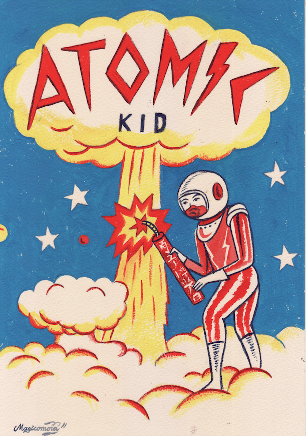 Image of "ATOMIC KID" ORIGINAL ARTWORK