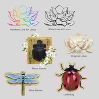 Image 3 of Hand-Pressed Artwork Heavyweight Full-Zip Hoodie