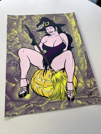 Image 2 of WITCHY-POO Silkscreen Print 