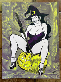 Image 1 of WITCHY-POO Silkscreen Print 