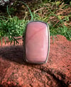 WL&A Handmade Heavy Ingot "Cuatro" Pink Opal Ring - Size 12