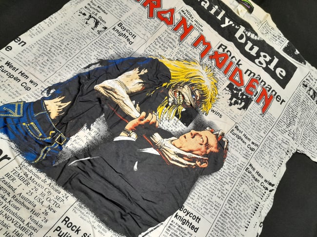 1992 Iron Maiden Tshirt