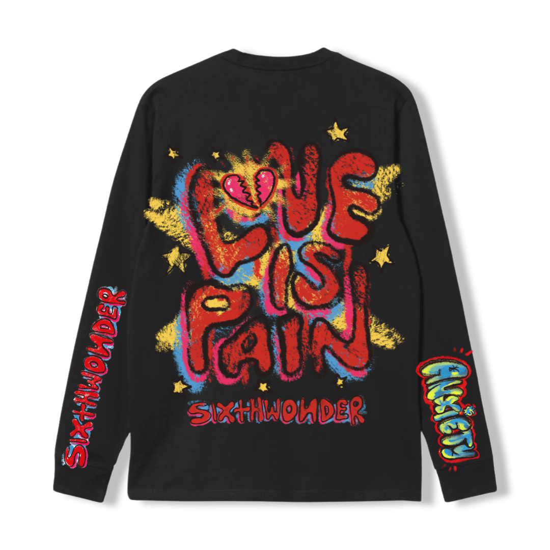Image of Love Is Pain Long-sleeve T-shirt