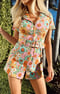 Image of Outlaw Romper ~ Flower Market Denim