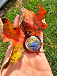 Image 2 of Bonsai tree pendant backed with pomegranate ❤️🌳