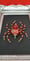 Image of Red Beaded Spider Pendant