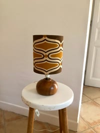 Image 3 of Lampe imprimé vintage 
