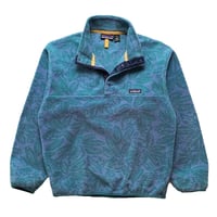 Vintage '94 Patagonia Synchilla Snap T - Tropical Sea Green