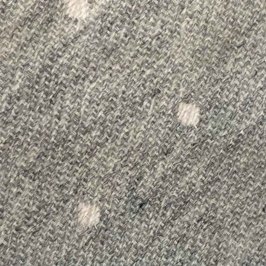 Image of Grey & White Polka Dot