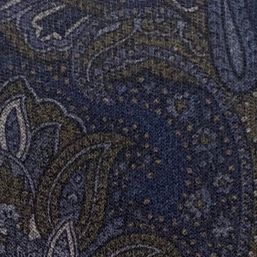 Image of Blue & Green Paisley