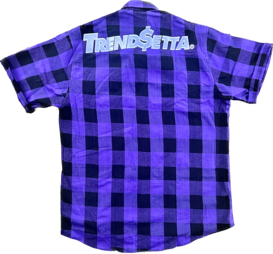 Image of T$C Purple Royal flannel