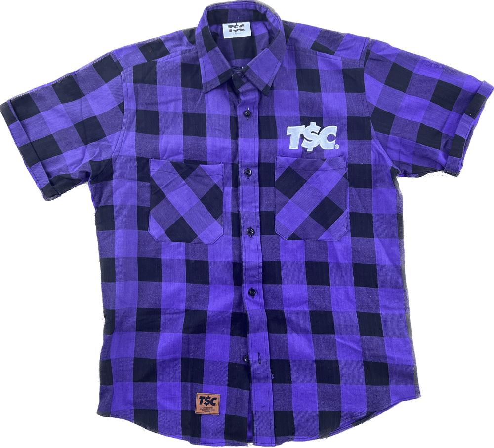 Image of T$C Purple Royal flannel